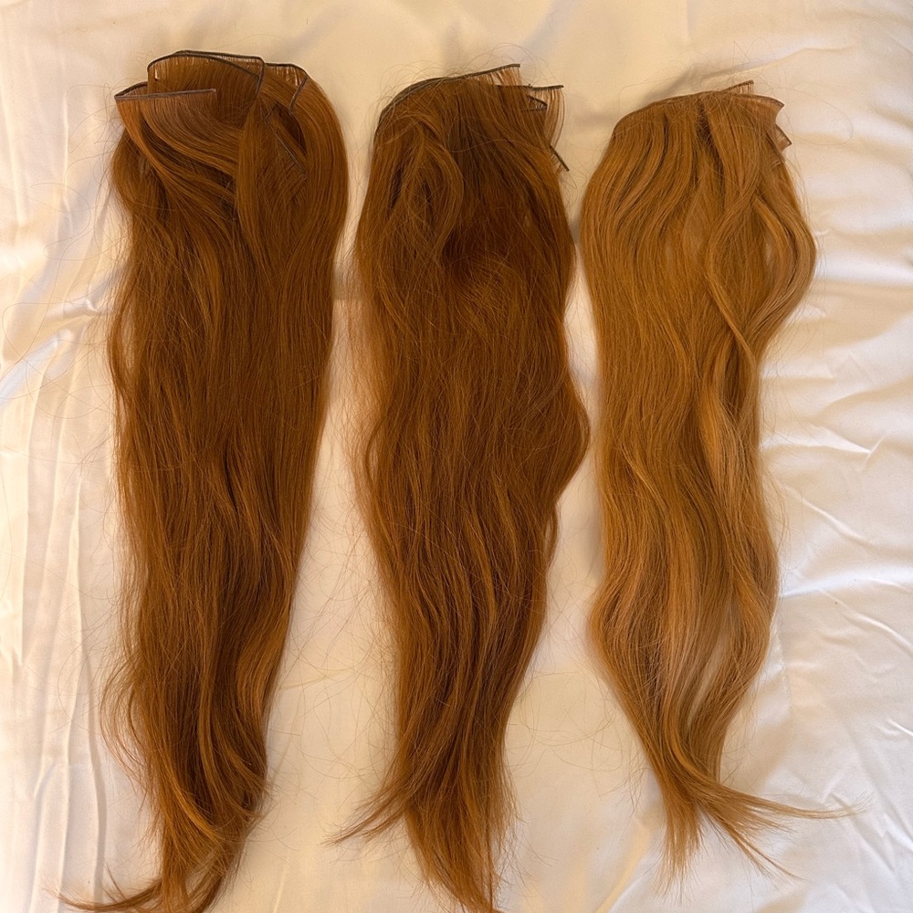 Rich Chestnut Hair Extensions